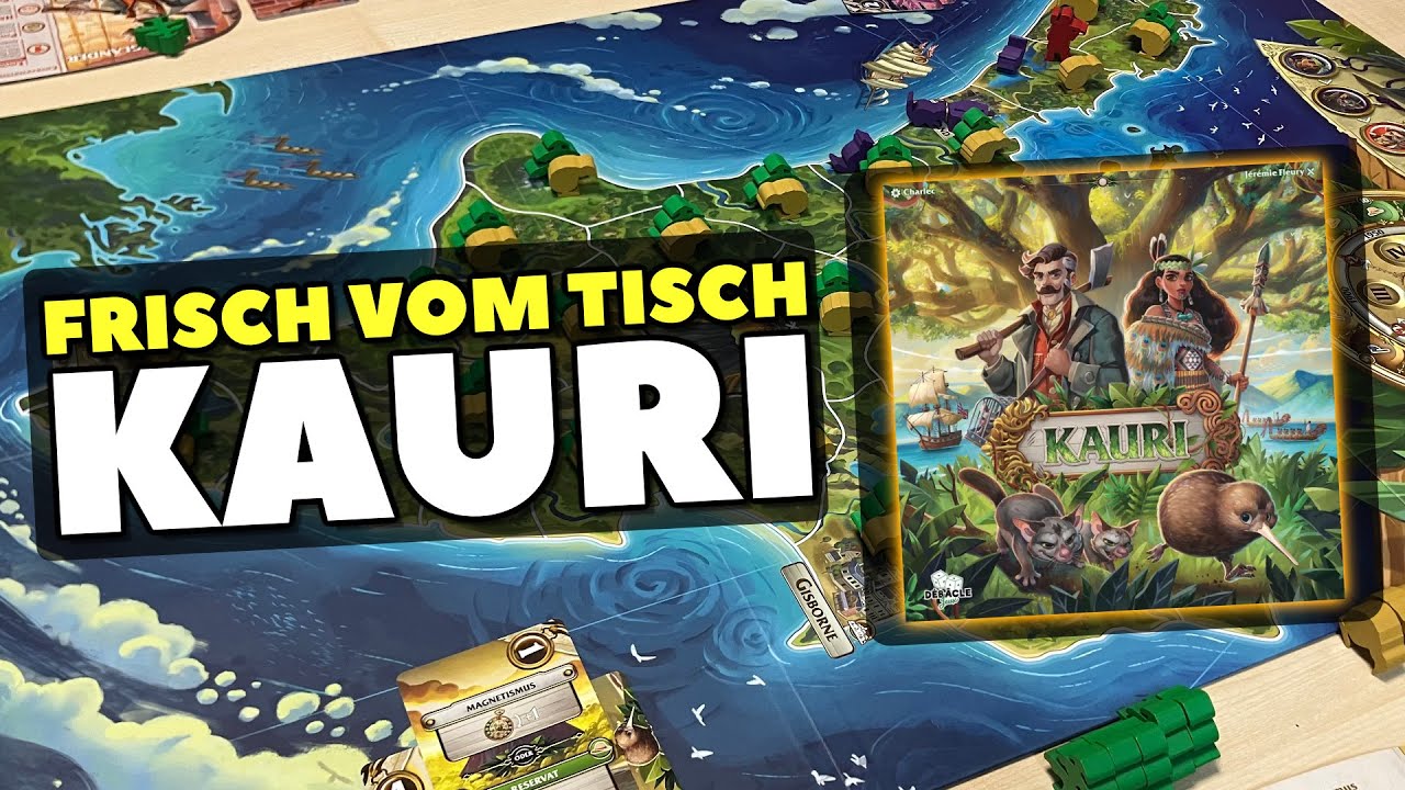Kauri - Root als Familienspiel? Frisch vom Tisch mit Flo, Carl & Ben