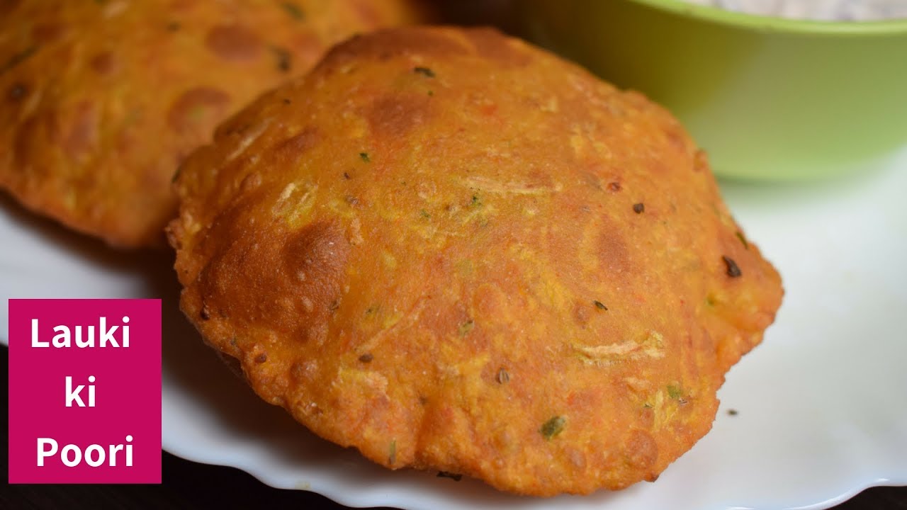 Lauki Ki Poori | Dudhi Poori | लौकी की पूरी | Easy snack recipe
