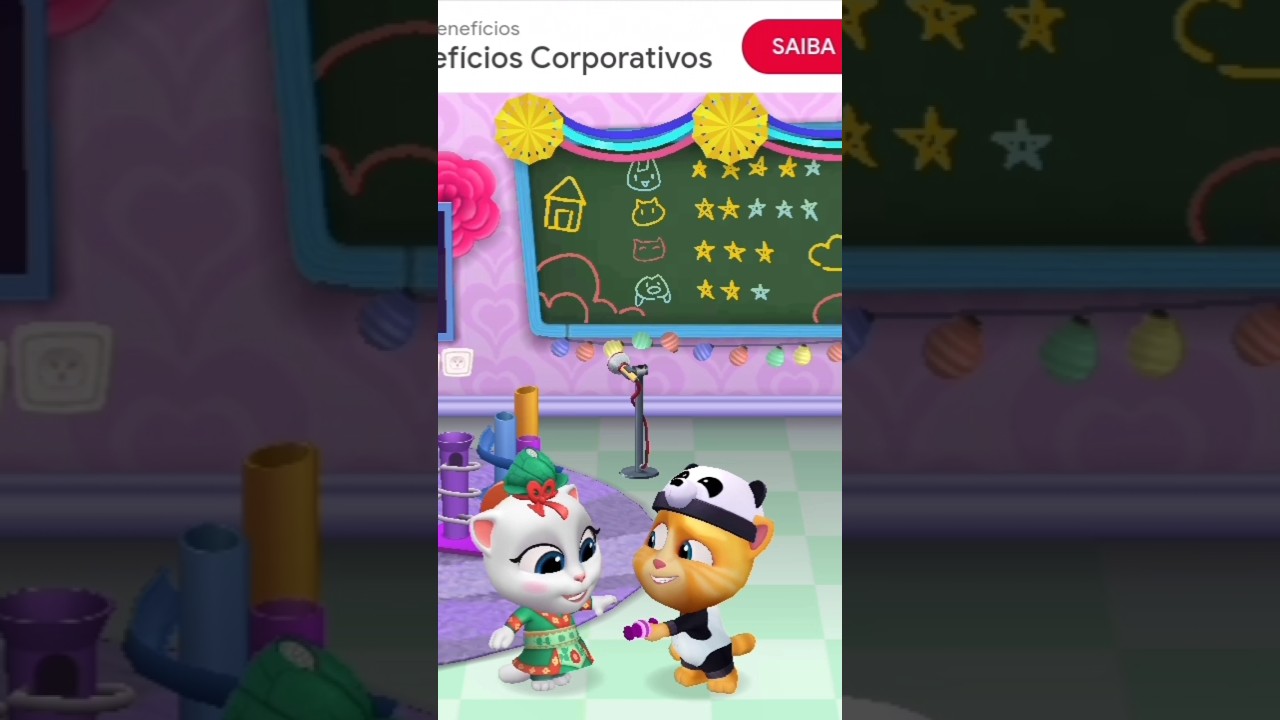 O Ginger e a Angela conversando 🤠🌈