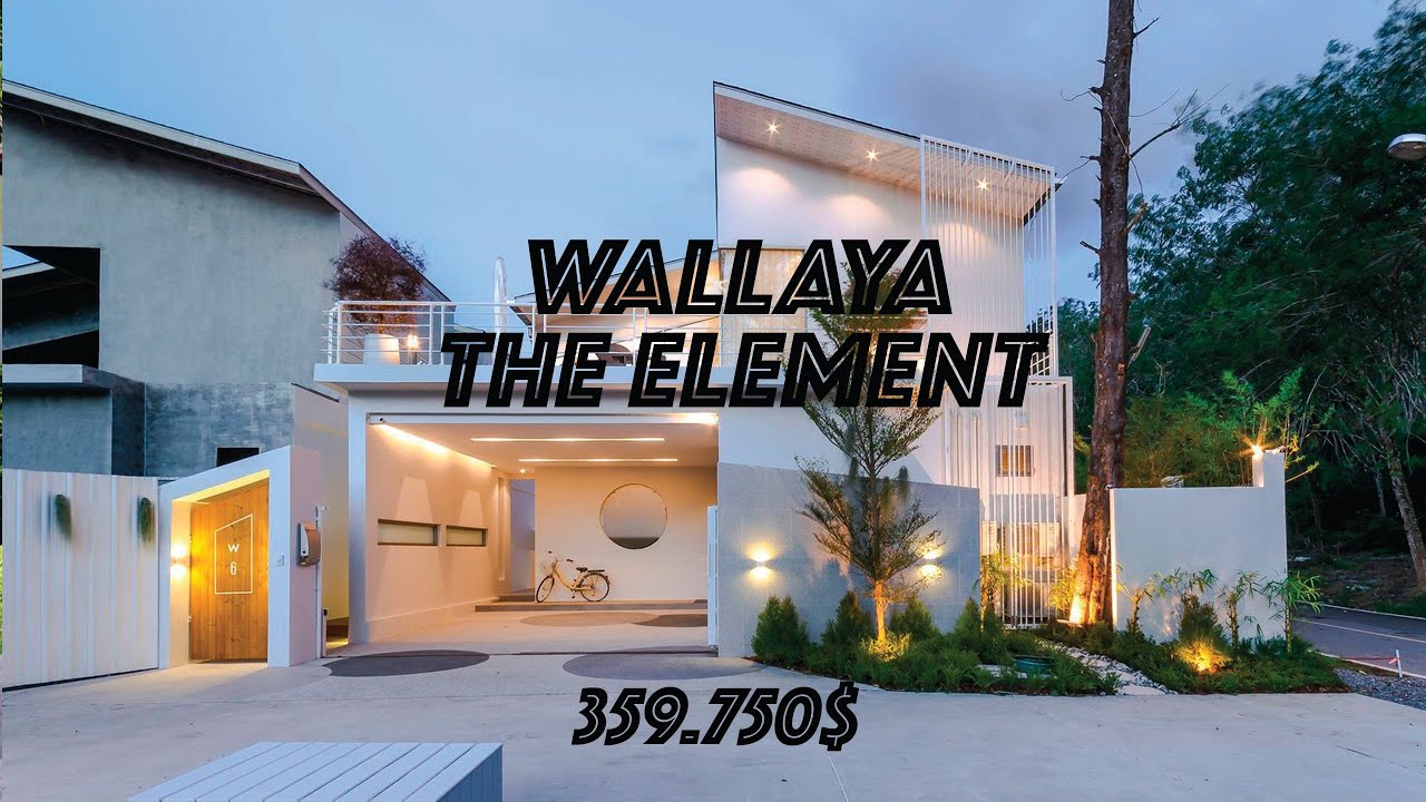 Соврменные виллы на Пхукете. The Element. By Wallaya villas