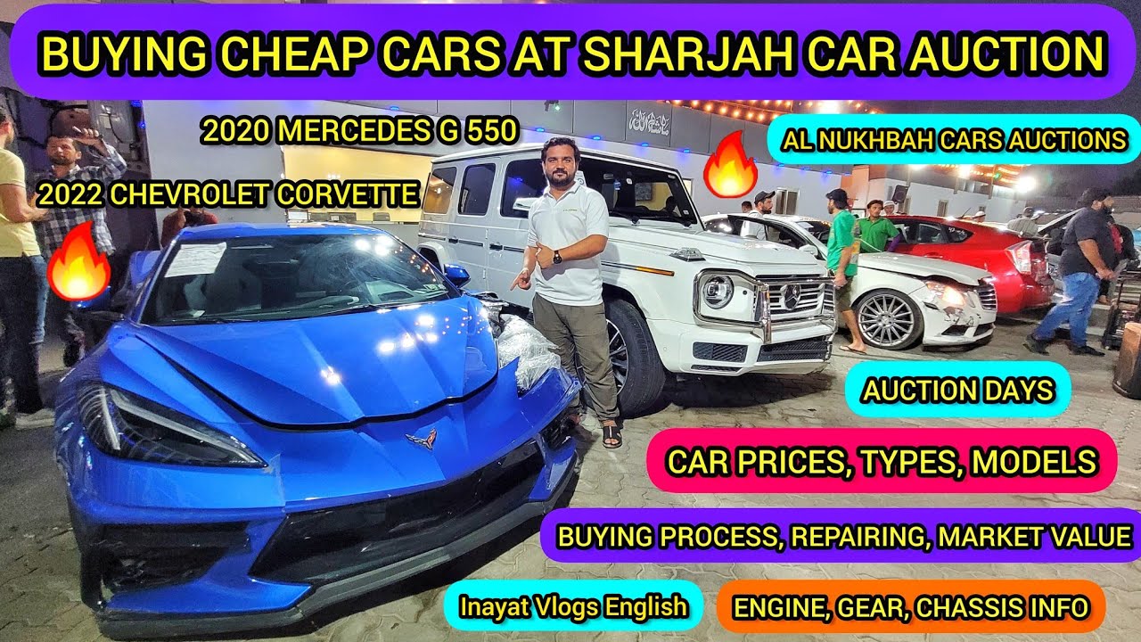 AL NUKHBAH CARS AUCTION | SHARJAH CAR AUCTION |  SHARJAH USED CAR MARKET | CAR AUCTION UAE