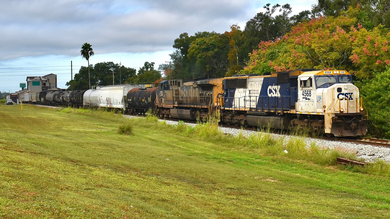 Operation Lifesaver SD70MACe and More Across Central Florida!