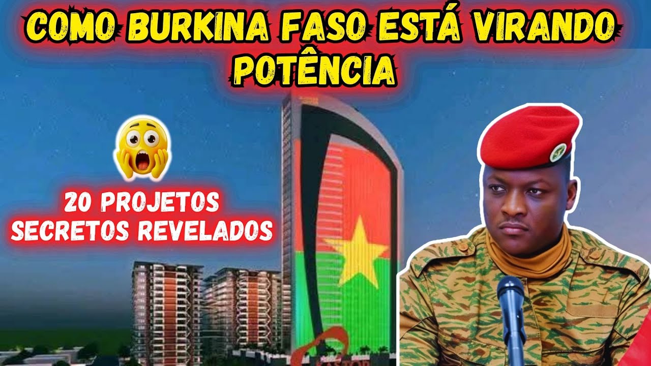 BURKINA FASO ACABOU DE HUMILHAR OS GIGANTES DA ÁFRICA | E Ninguém Esperava Por Isso