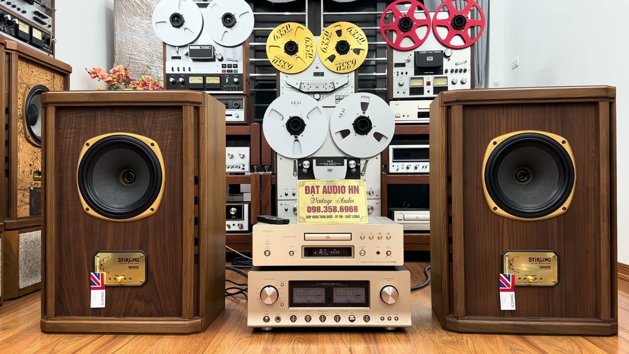 Lặng Người ! Ngọt Như Mật Với Siêu Phẩm Tannoy Stirling TWW Đẹp Xuất Sắc , Mới 98 % ☎️ 098.358.6968