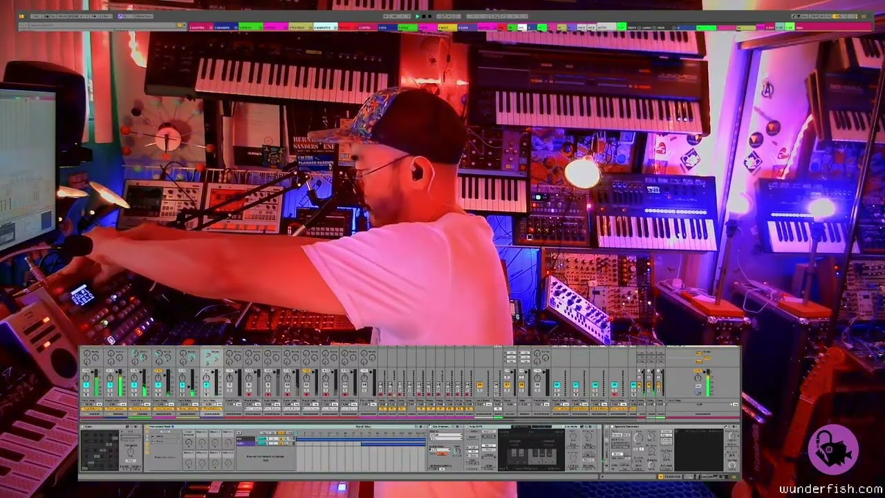 808 Day Live Jam: Spontaneous Rhythms + Synthscapes
