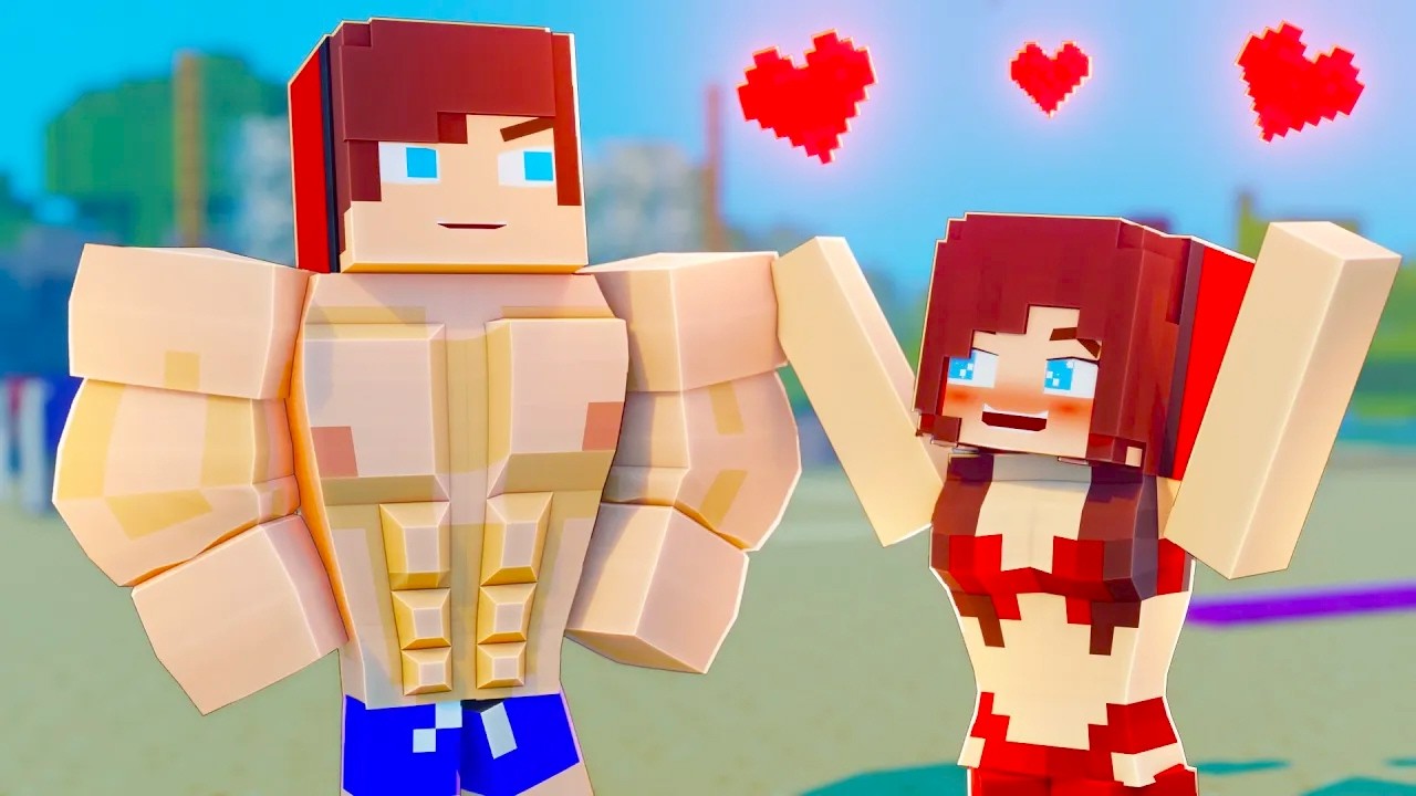 MAIZEN : JJ Became Muscular ep.1 - Minecraft Animation JJ & Mikey
