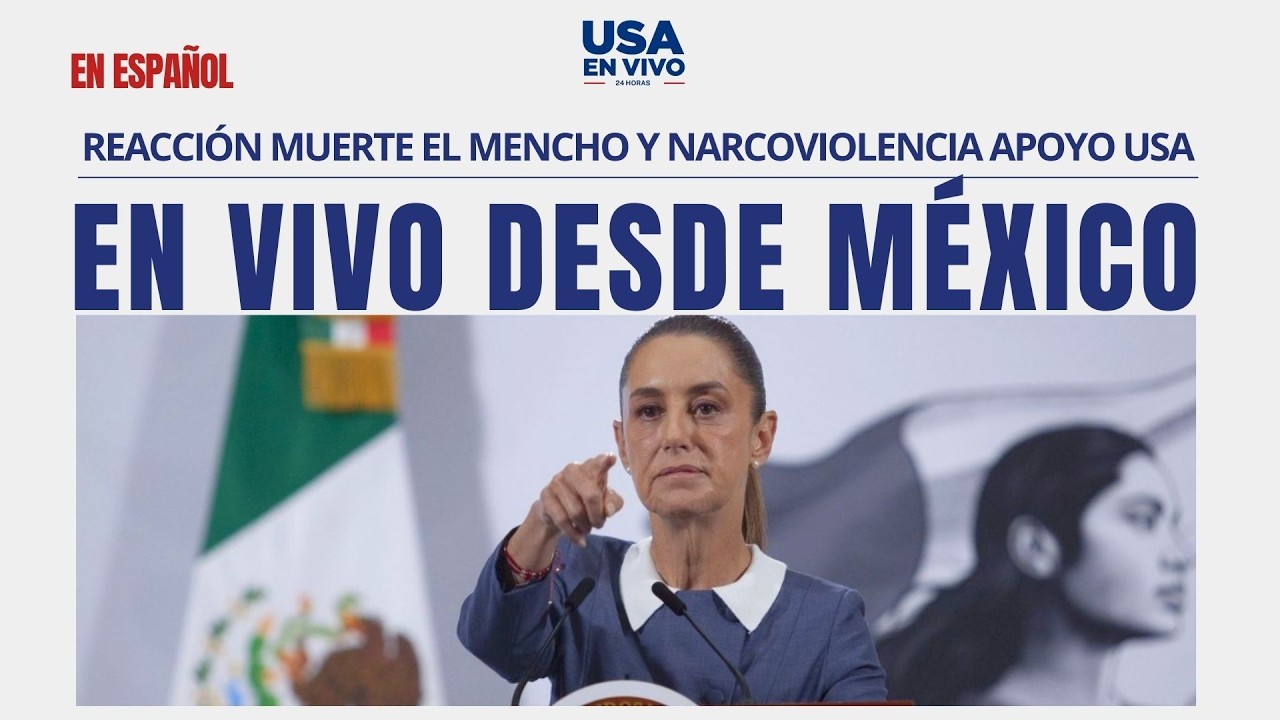 Mañanera Sheinbaum EN VIVO Dice lo que sus jefes cárteles le dicen que diga ELON MUSK | USA EN VIVO🔴