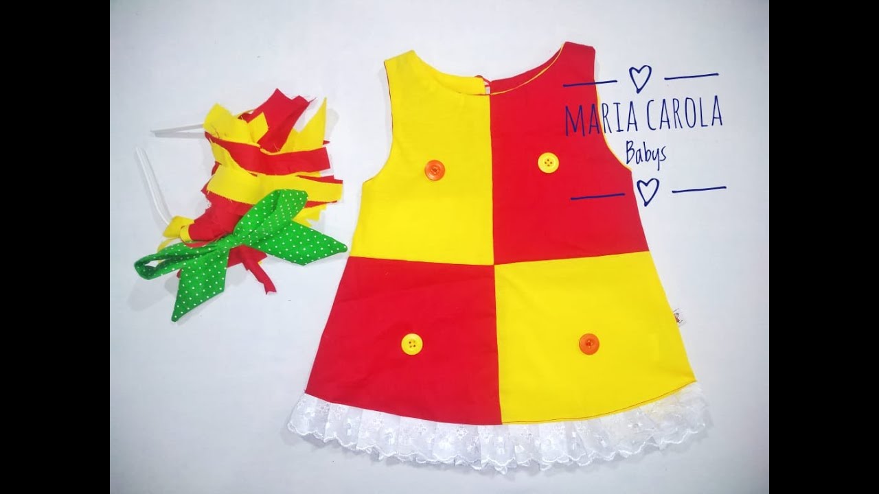 Fantasia Emilia - veste de 6 meses a 10 anos - modelagem gratuita