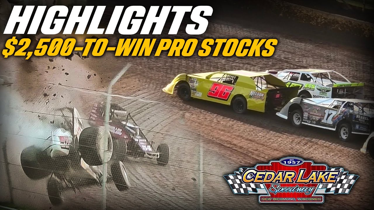Highlights @ Cedar Lake Speedway 7/26/2025