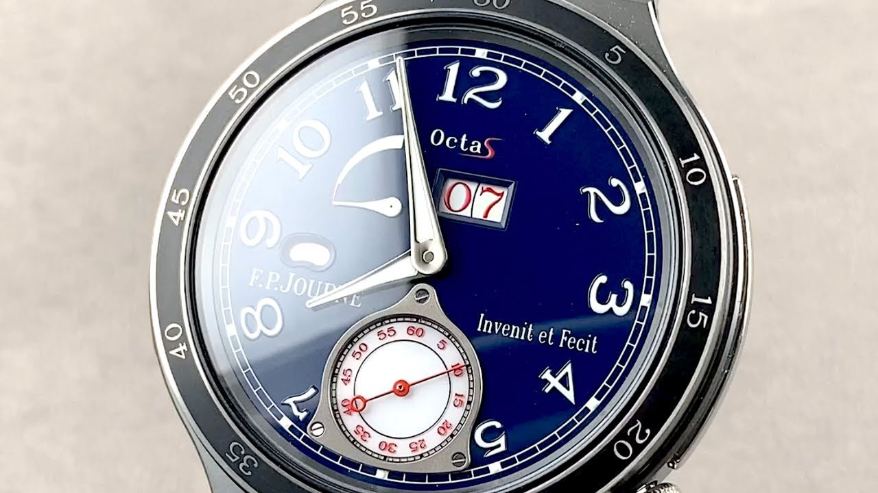 F.P. Journe Linesport Octa Sport Automatique Reserve F.P. Journe Watch Review | O-AR TI 44 B BL
