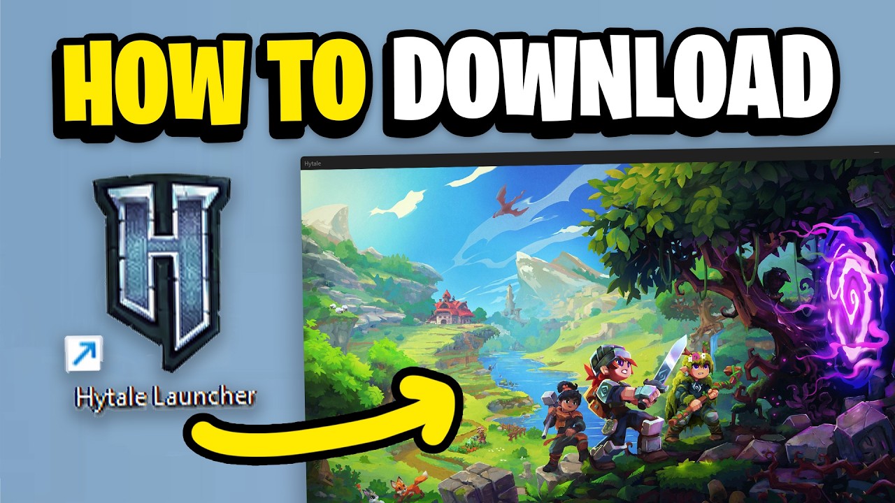 Как быстро скачать и установить Hytale!