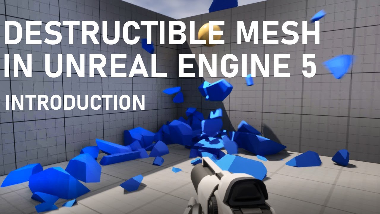 Введение в Chaos Destructible Mesh в Unreal Engine 5 — изучите основы за 7 минут!