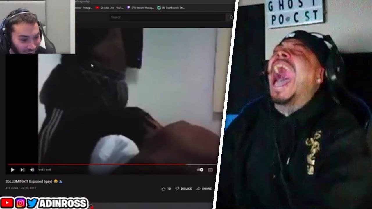 DJ GHOST Reacts To SOLLUMINATI PUTTING HIS ... ON HIS COUSIN
