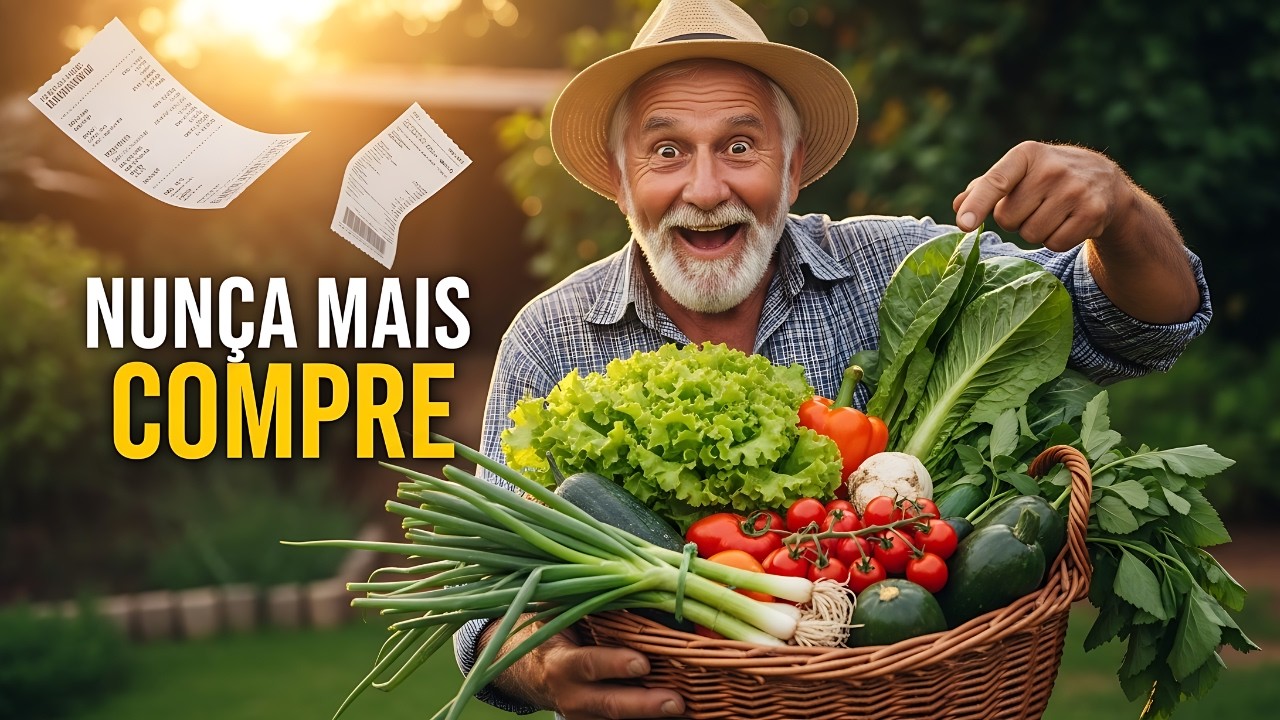 Pare de Comprar Verduras: 7 Plantas que Produzem Sem Parar em Casa (Colha o Ano Todo)