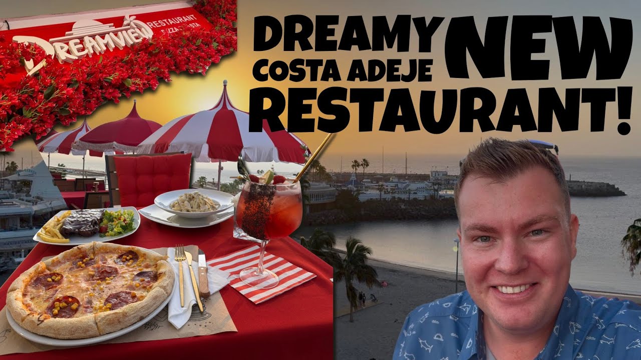 You will want to try this! NEW Costa Adeje Restaurant with a GORGEOUS Dream View! 😍