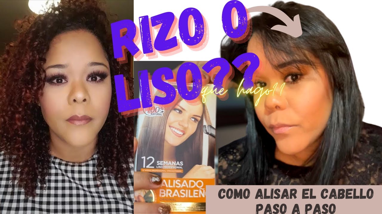ALISADO BRASILEÑO  EN CASA/ALISADO DE KERATINA KATIVA/PASO A PASO