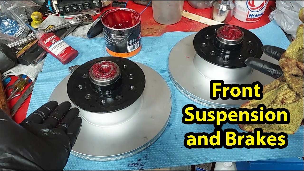 1984 Mercedes 300SD - Part 4 More Suspension and Brakes