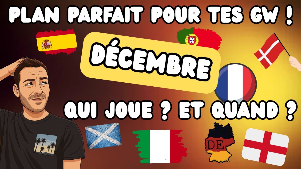 Prépare tes GW comme un pro (Décembre) ! #Sorare