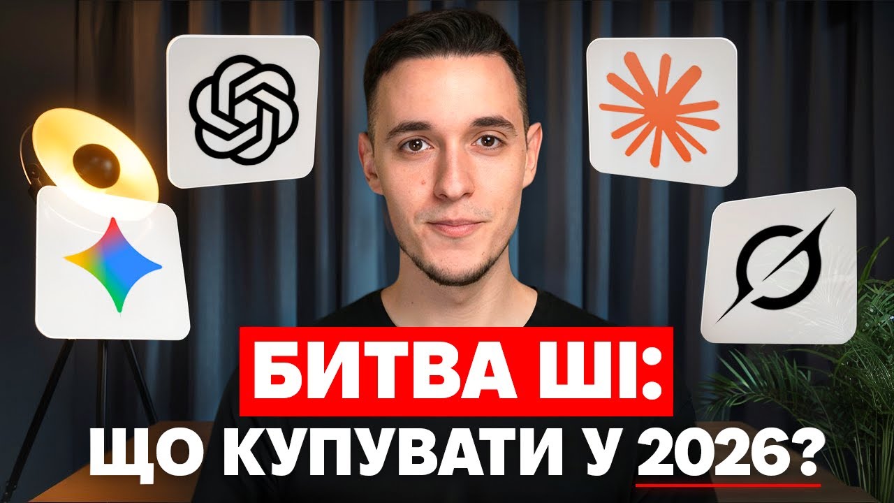 Портфель на 2026 рік: Битва 4-х ШІ (хто обжене S&P 500?)