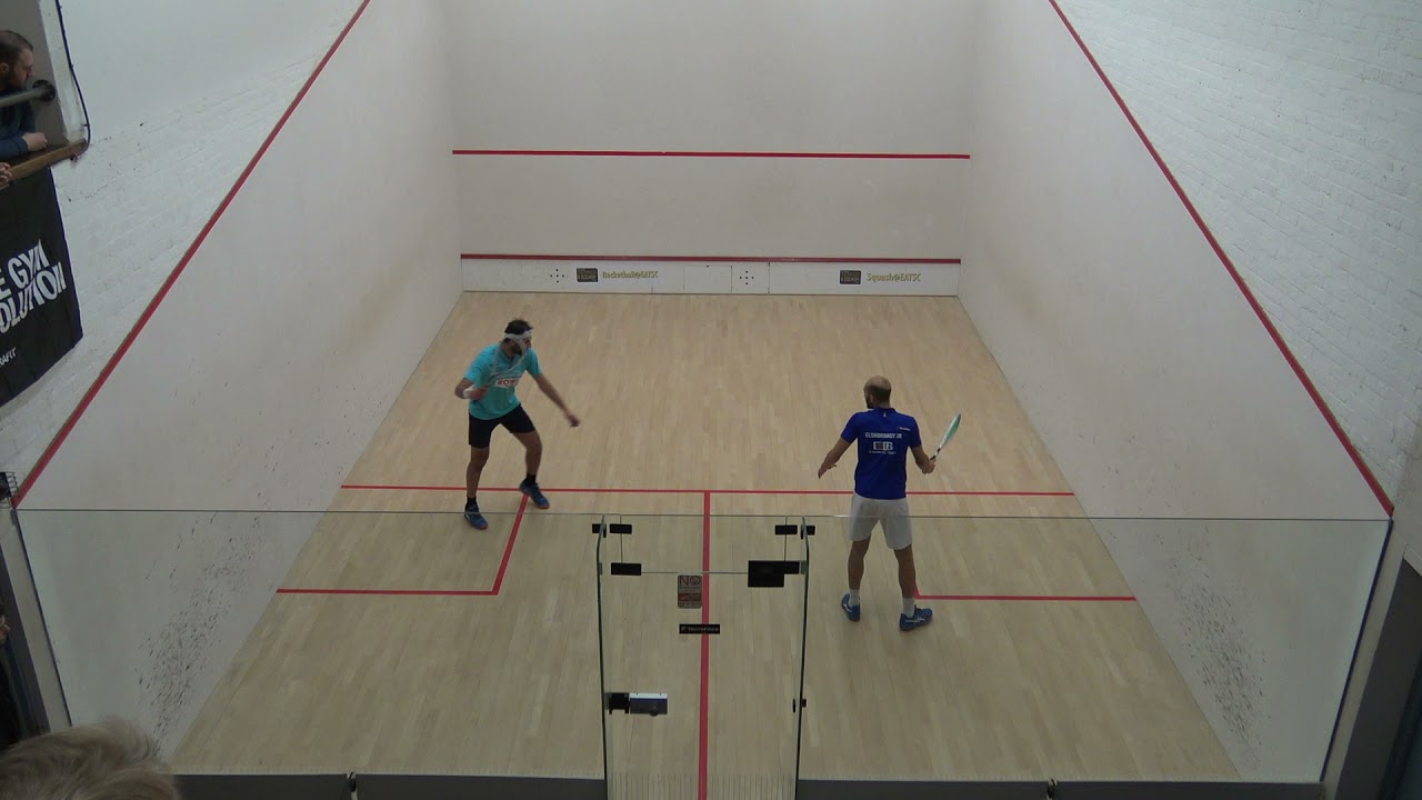 Norfolk squash Exhibition - Marwen El Shorbagy v Mohammed El Shorbagy game 2