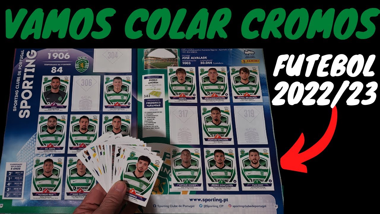 PANINI FUTEBOL 2022/23 LIGA BWIN / VAMOS COLAR CROMOS