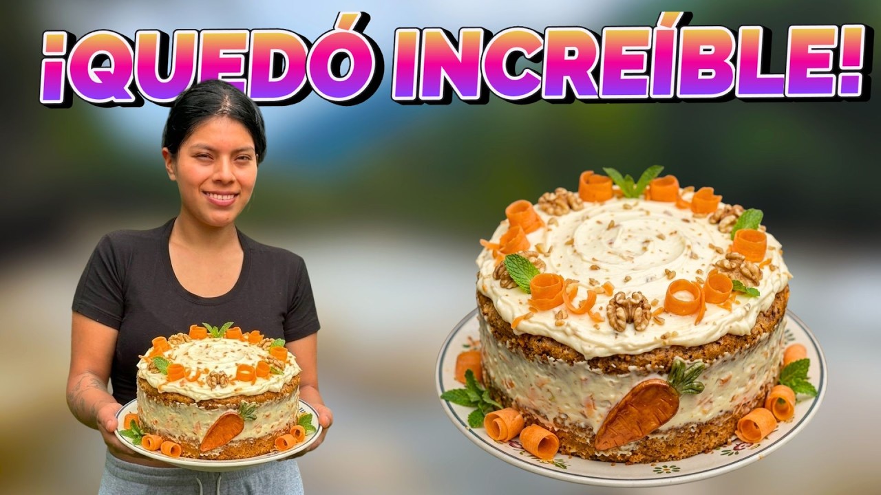 Preparamos torta de zanahoria en la naturaleza | Receta completa
