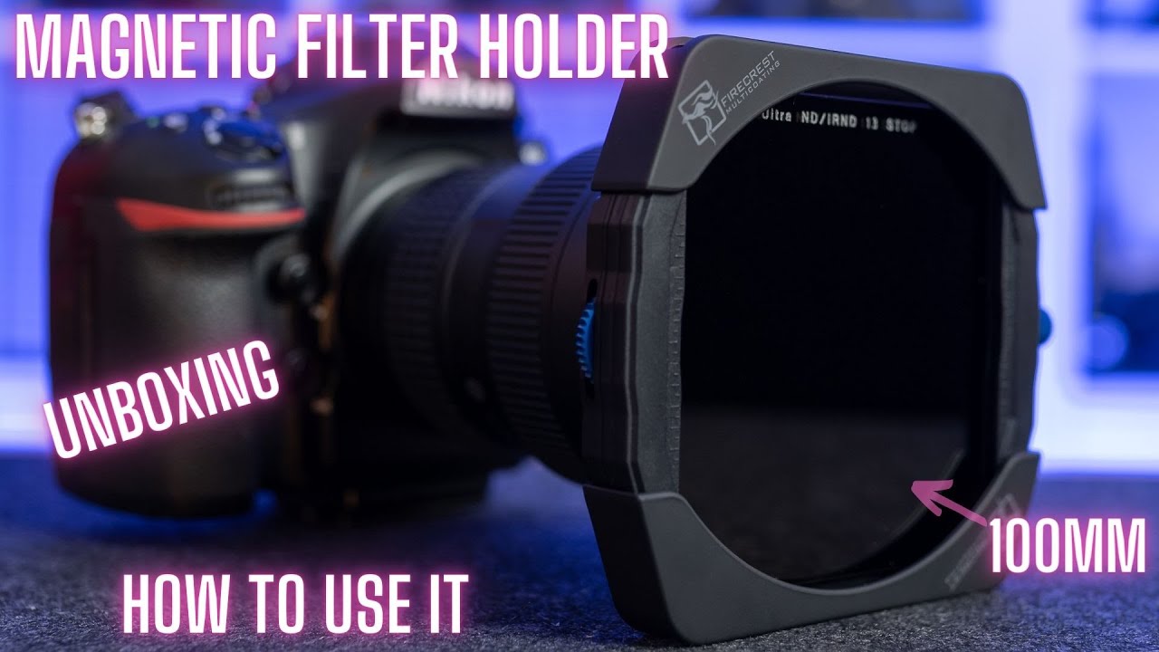 Formatt Hitech Firecrest Magnetic 100mm filter holder & how to use it.