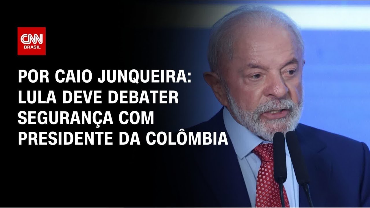 Crime organizado: Lula deve debater segurança com presidente da Colômbia | CNN PRIME TIME