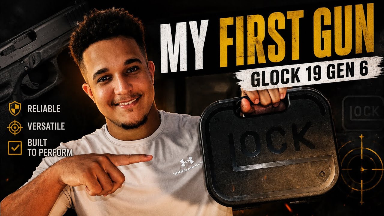📦 Unboxing My First Gun: Glock 19 Gen 6 (First Look) 🔫