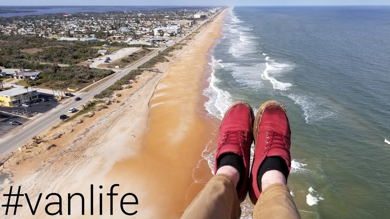 Soaring Over The Beach On My Paramotor