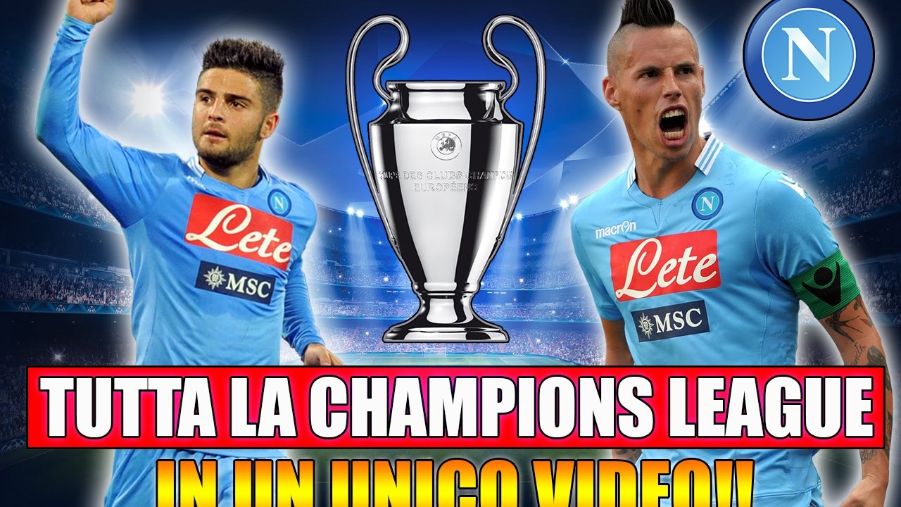 TUTTA LA CHAMPIONS LEAGUE IN UN UNICO VIDEO!! | LA CHAMPIONS LEAGUE DEL NAPOLI! [By Giuse360]