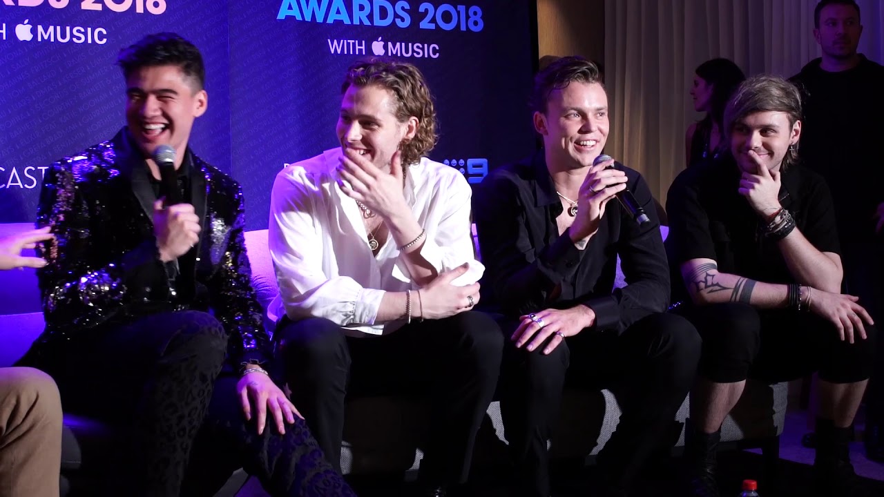 5 Seconds of Summer: Backstage at ARIAs 2018 (5SOS Uncut)