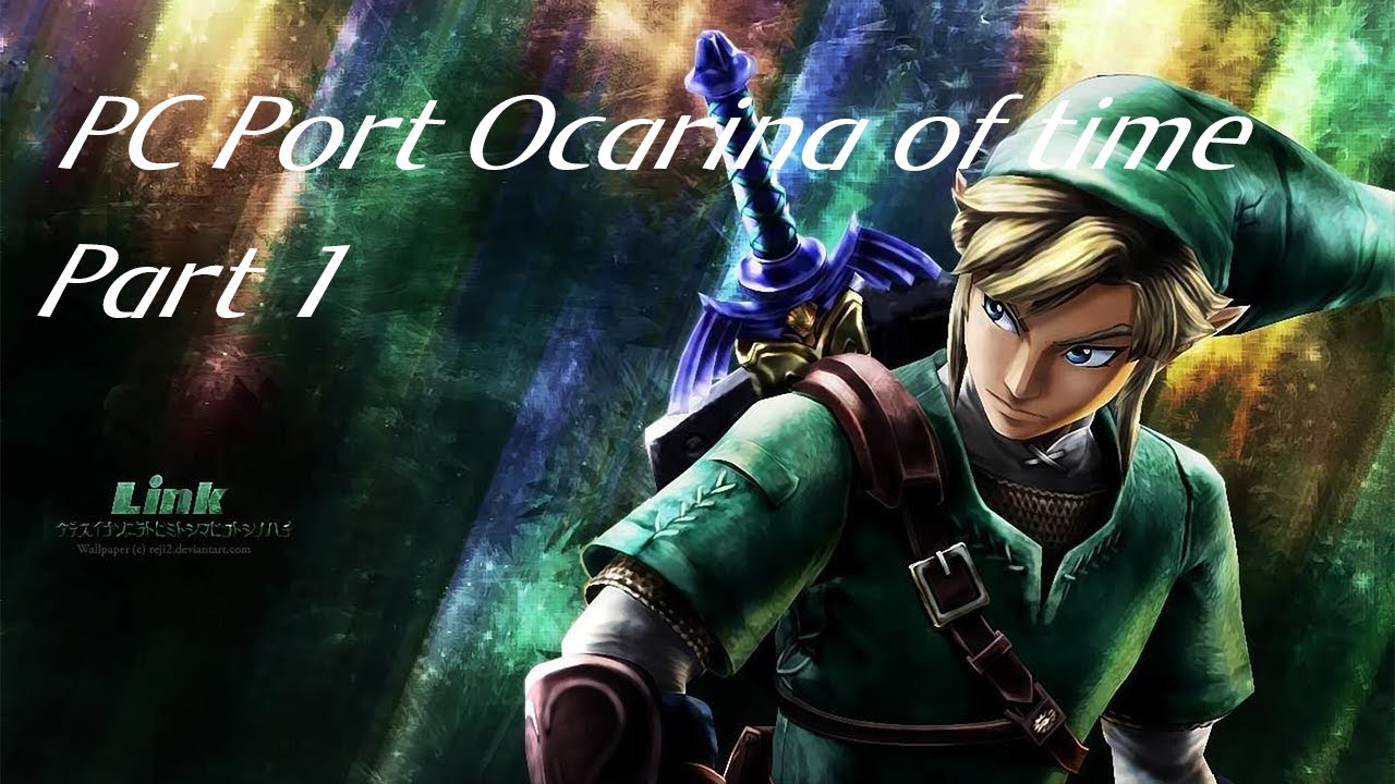 PC Native port Zelda Ocarina of time. Part 1 (HD, 60 FPS, Texture Pack)