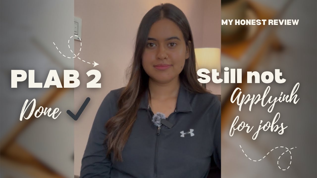 Why I’m NOT Applying for NHS Jobs After Passing PLAB 2 | My Honest Reasons