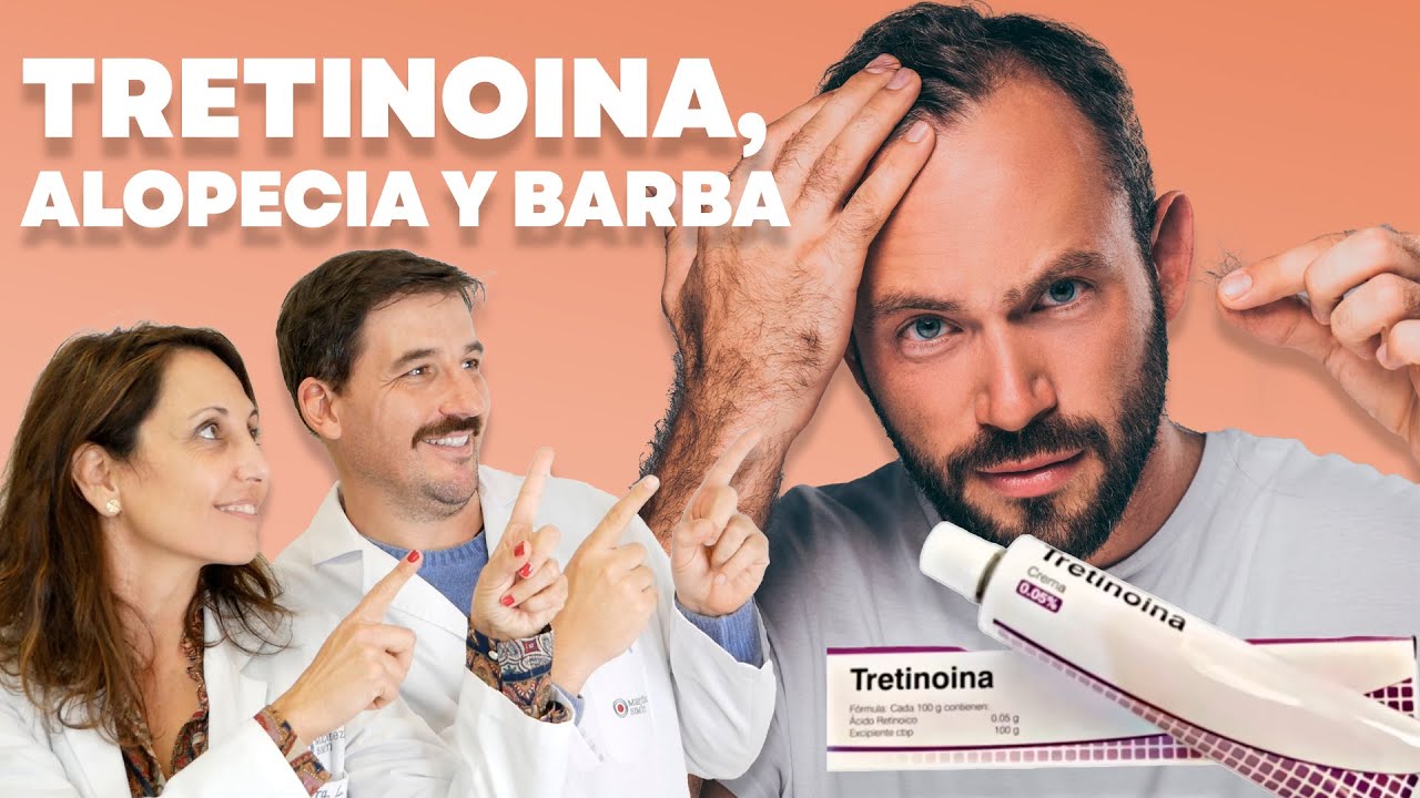 🟡 Cómo usar TRETINOÍNA para ALOPECIA y BARBA (también su uso con Minoxidil)