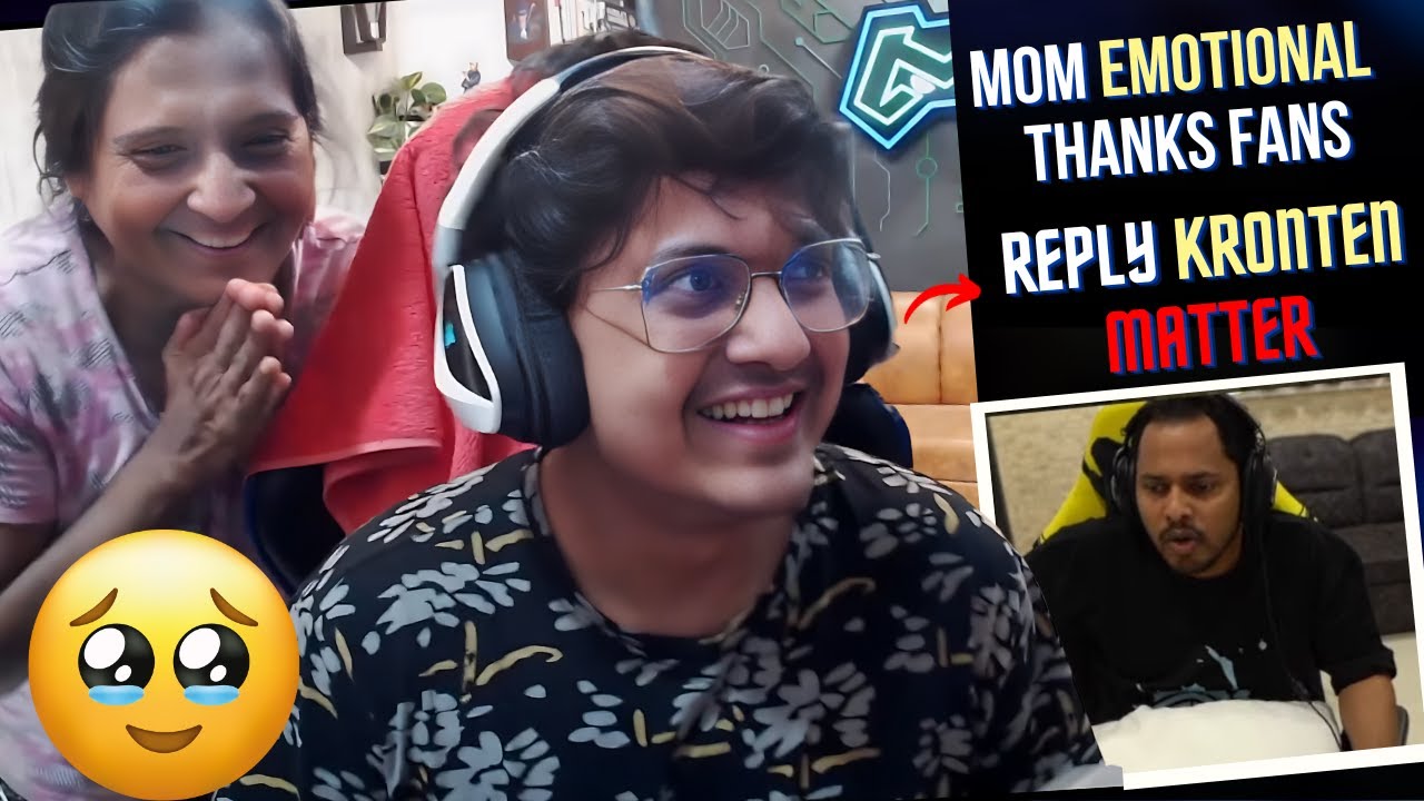 Mortal Mom Emotional 🥹 Reply Kronten