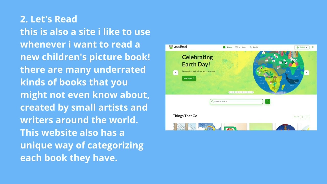 5 Recommended Websites to find and read Children's Picture Books for FREE ONLINE!