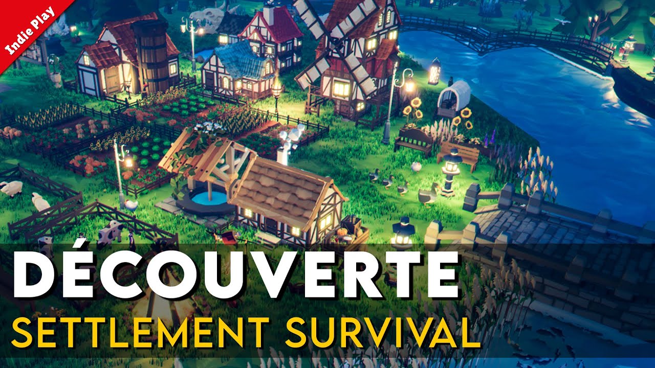 COMME BANISHED, EN PLUS MODERNE ? - Settlement Survival [Gameplay FR]