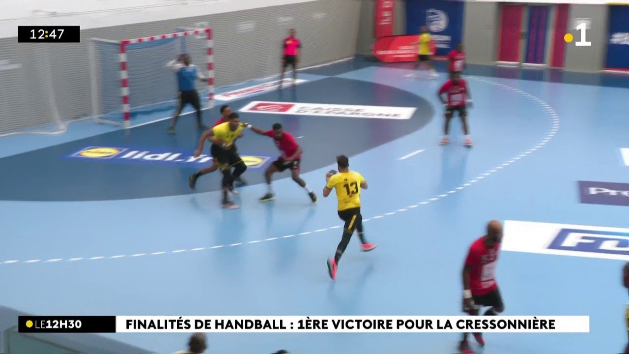 En handball, les joueurs de la Cressonnière ont réussi leur entrée dans les finalités ultramarines