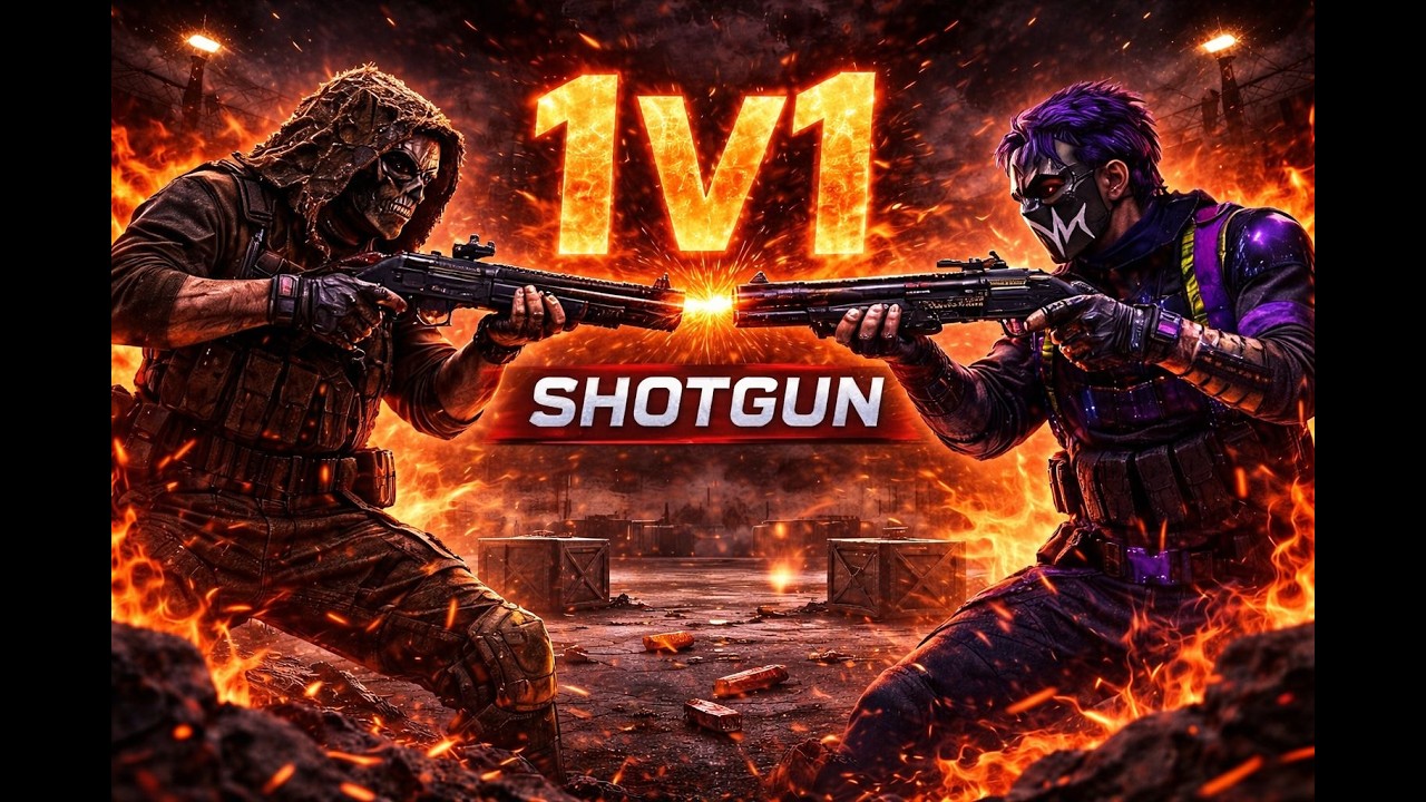 1v1 Shotgun Duel – Only One Survives… 💀 | Full Match