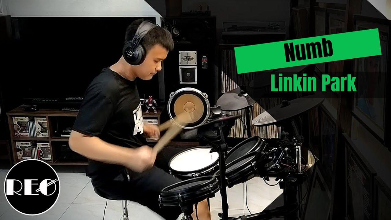 Linkin Park - Numb | Drum Cover by Reo (13) | Alesis Nitro Mesh Kit
