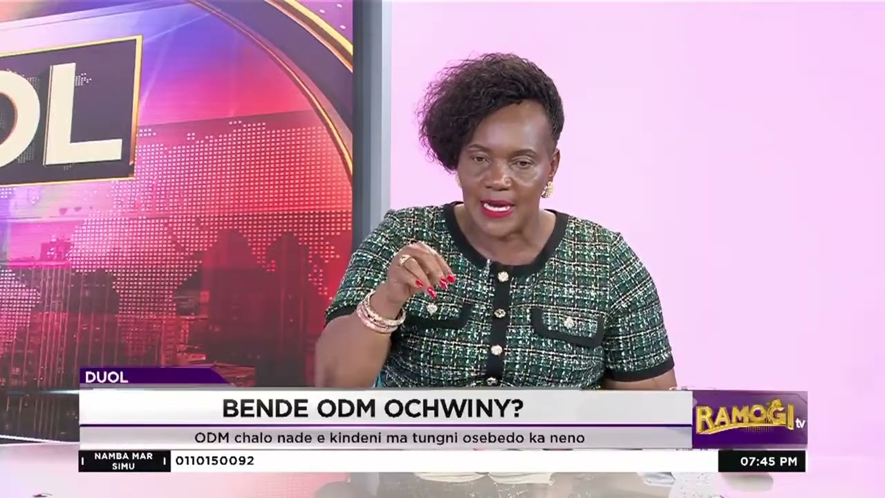 Rozaah Buyu: Gavana Orengo neno ni en e jal ma oromo bedo ogai mar ODM