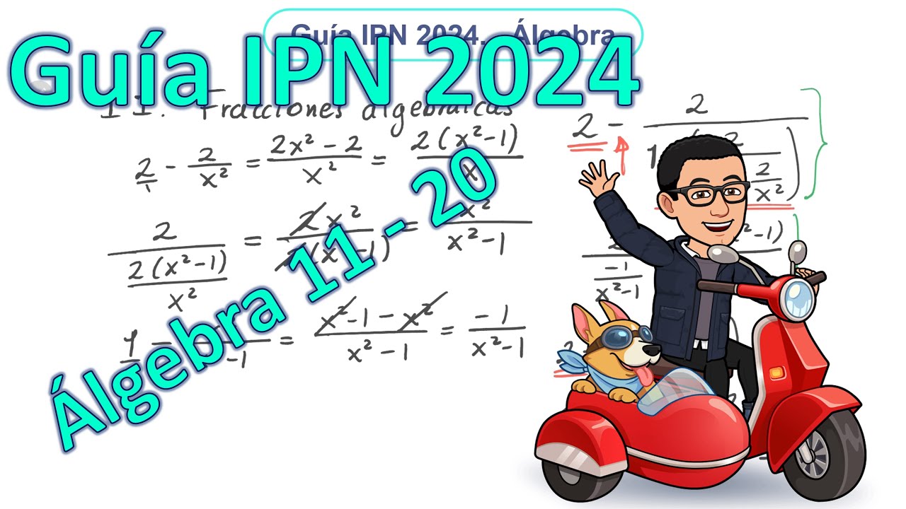 Guía IPN 2024 - Álgebra 11 - 20
