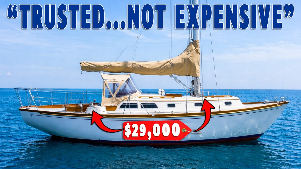 7 доступных парусных яхт для мужчин старше 55 лет, на которых можно жить и совершать кругосветные...