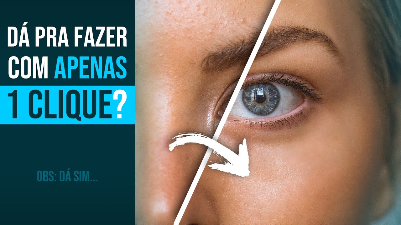 Retoque e suavização de pele no Photoshop - o método mais rápido [com um clique]