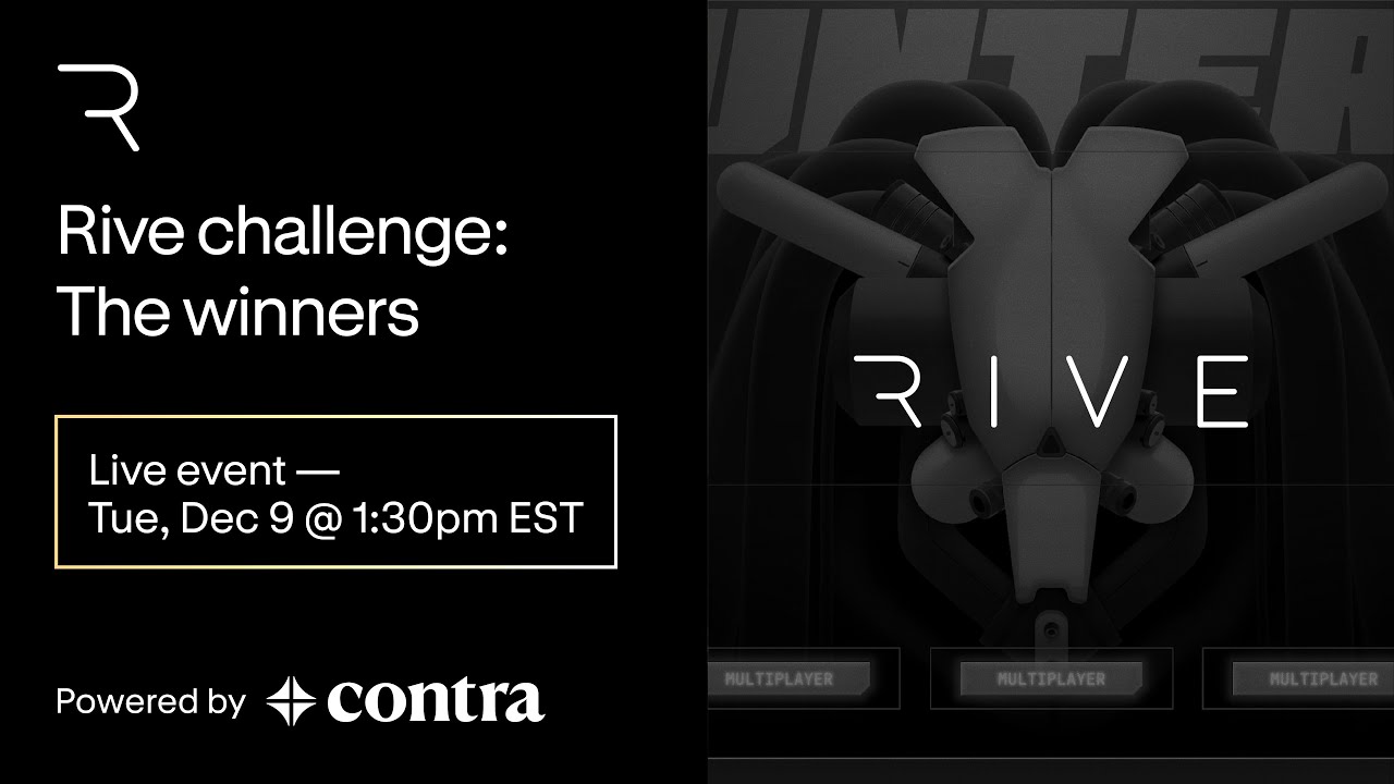 Rive Challenge: The Winners