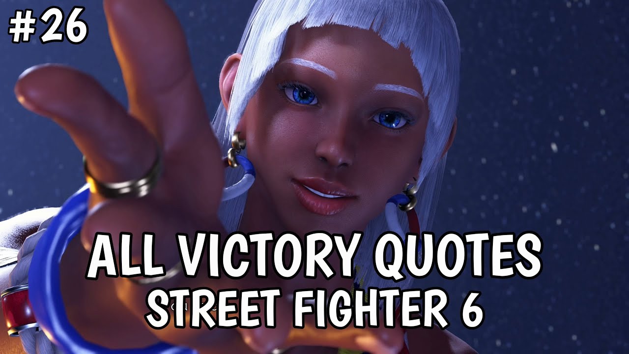 ELENA - All Victory Quotes (year2) / Street Fighter 6