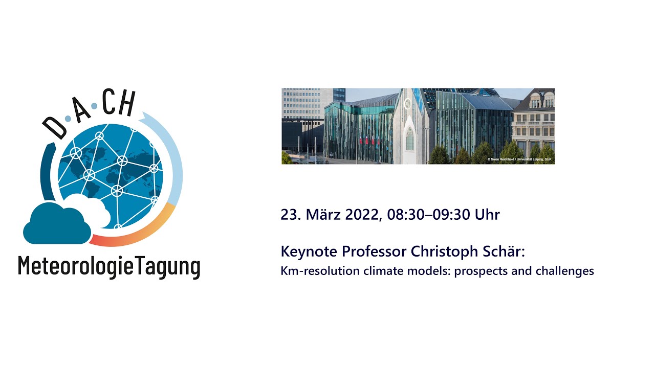 D-A-CH MeteorologieTagung - Keynote