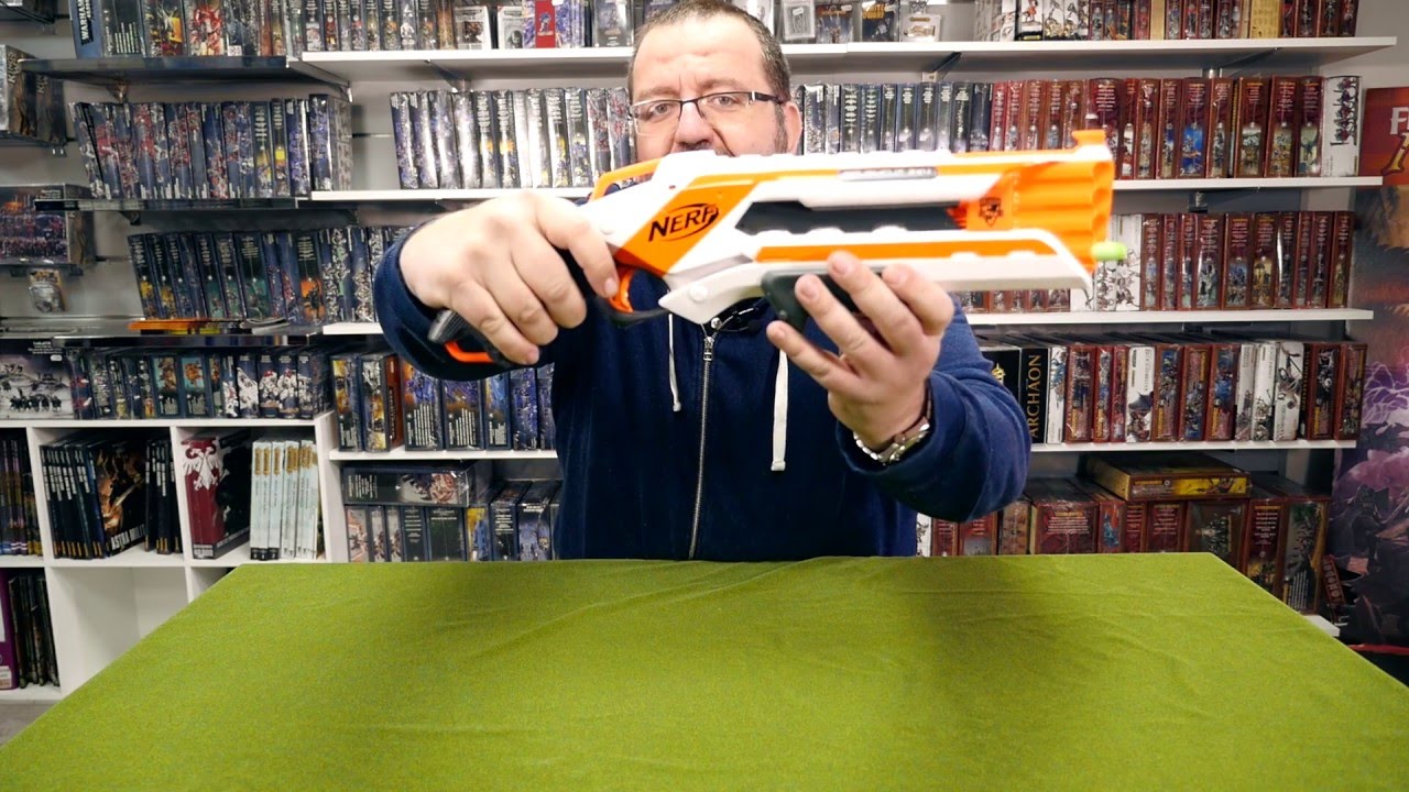 Présentation/ Démo du Nerf Rough Cut Elite XD 2x4 en Français HD FR