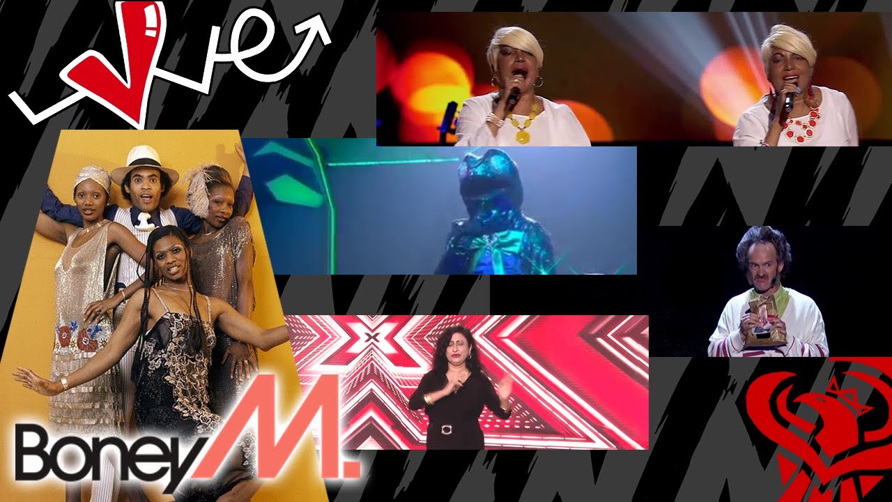 Boney M featured on X Factor, The Voice, Masked Singer & Got Talent &bull; L❣️VE